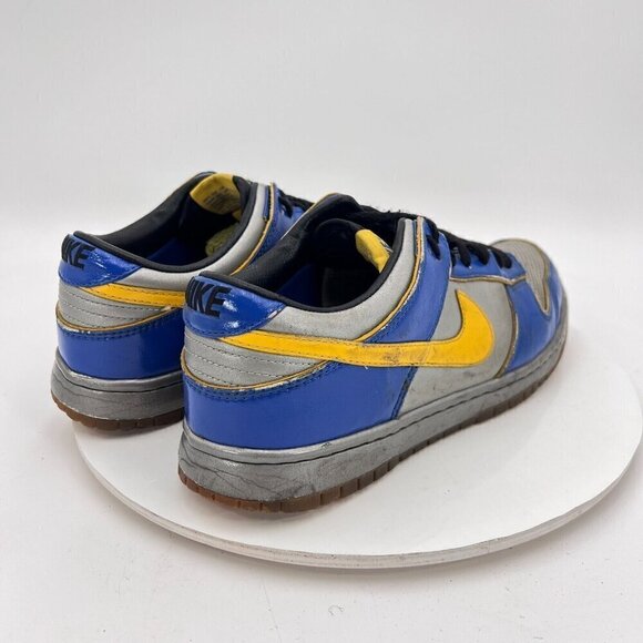 Nike Dunk Low Supreme Ronaldo R9 Mercurial Men Size 9 318643-071 Blue Shoes - Picture 6 of 16